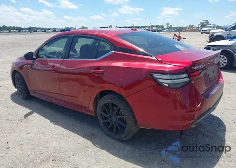 2022 Nissan Sentra Sr Xtronic Cvt z USA, uszkodzony, nr VIN 3N1AB8DV9NY256723